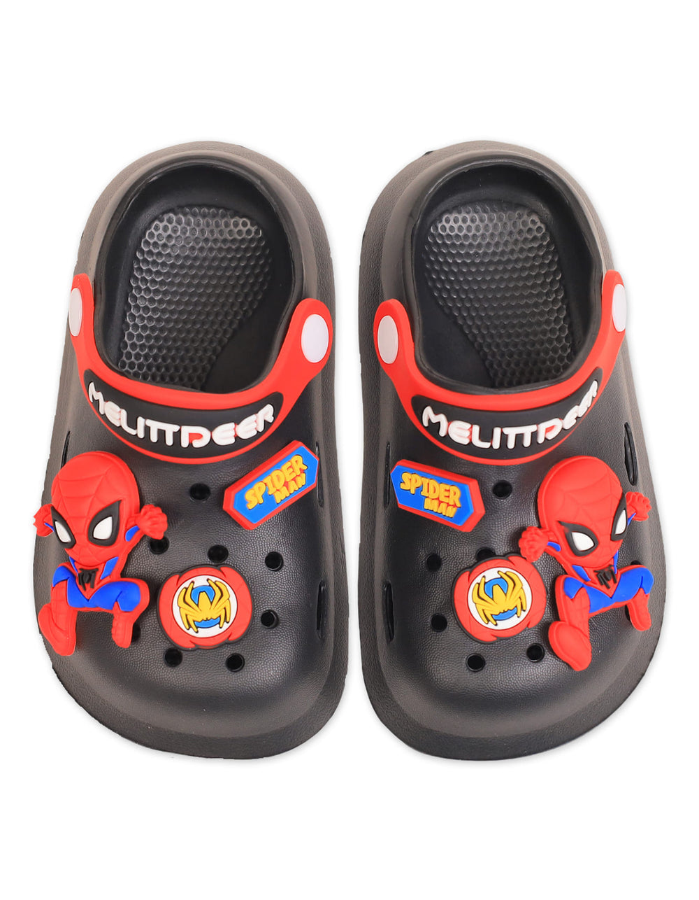 Baby and Kids Crocs Avenger Spiderman Black at Zubaidas Official Pakistan
