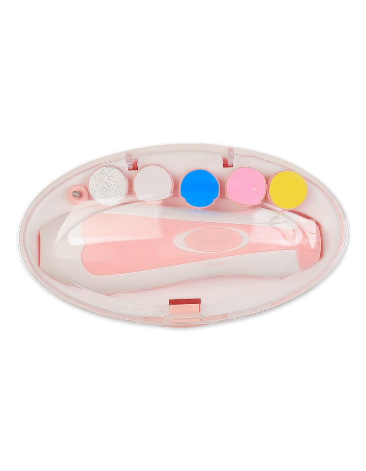Baby and Kids Electric Nail Trimmer Pink at Zubaidas