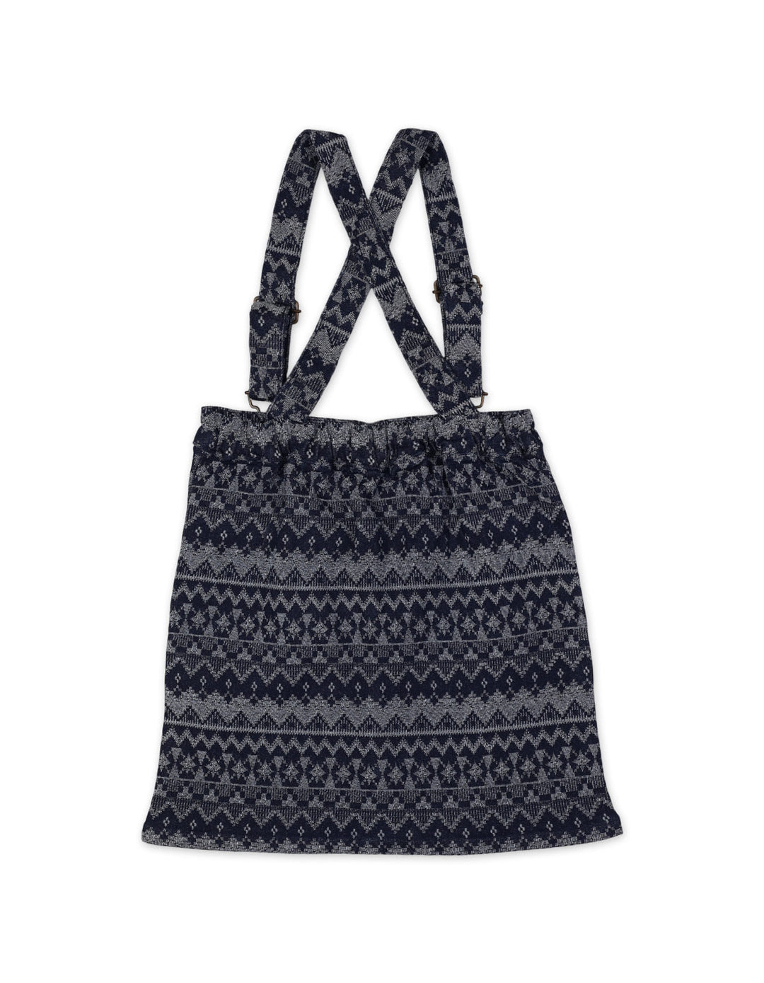 Baby and Kids Girl Summer Dungaree Dress Bambies Geometric Print at Zubaidas Online Pakistan