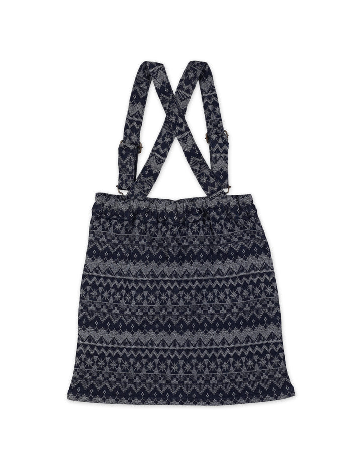 Baby and Kids Girl Summer Dungaree Dress Bambies Geometric Print at Zubaidas Online Pakistan