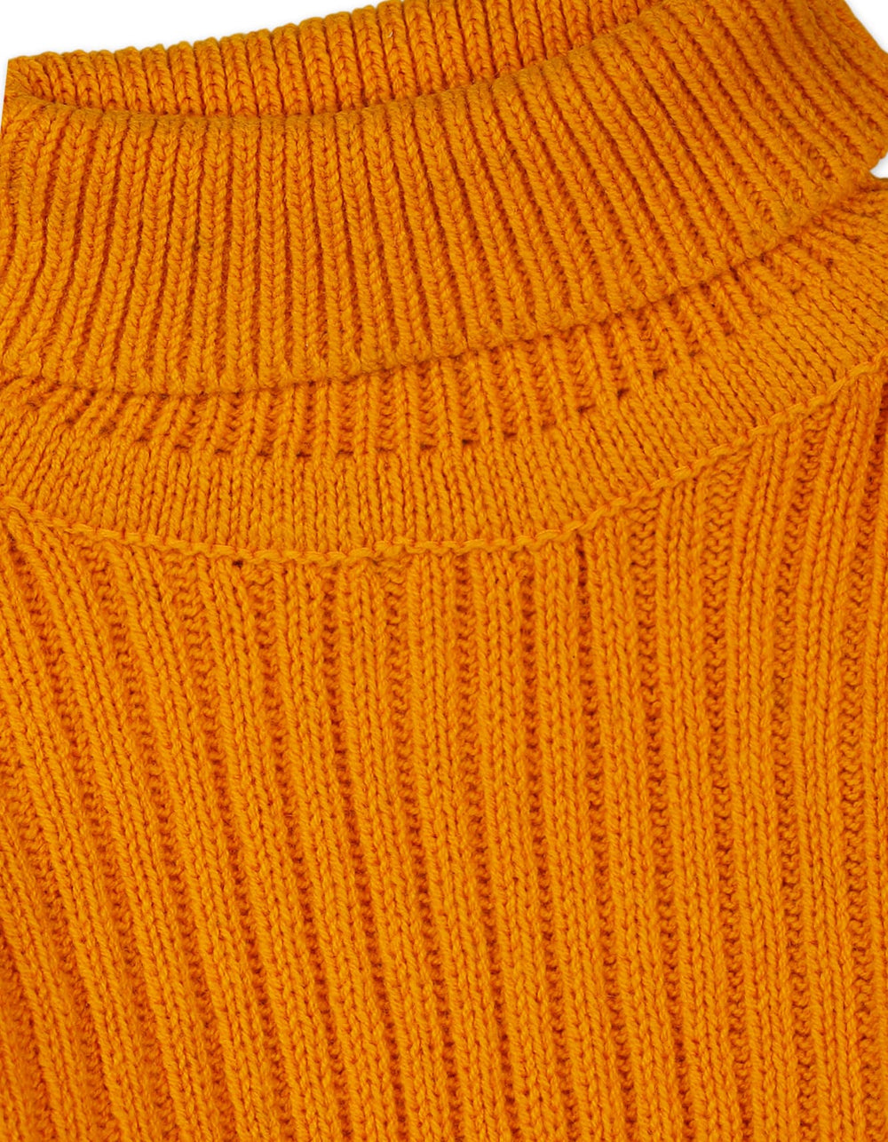 Baby and Kids Winter Pullover Sweaters in Mustard Bambies Turtleneck Style at Zubaidas Pakistan