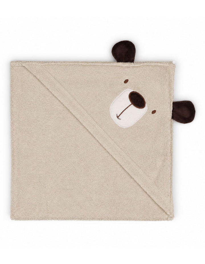 Baby Bath Towel Gift Set 4 Pcs Bear Beige at Zubaidas Online Pakistan