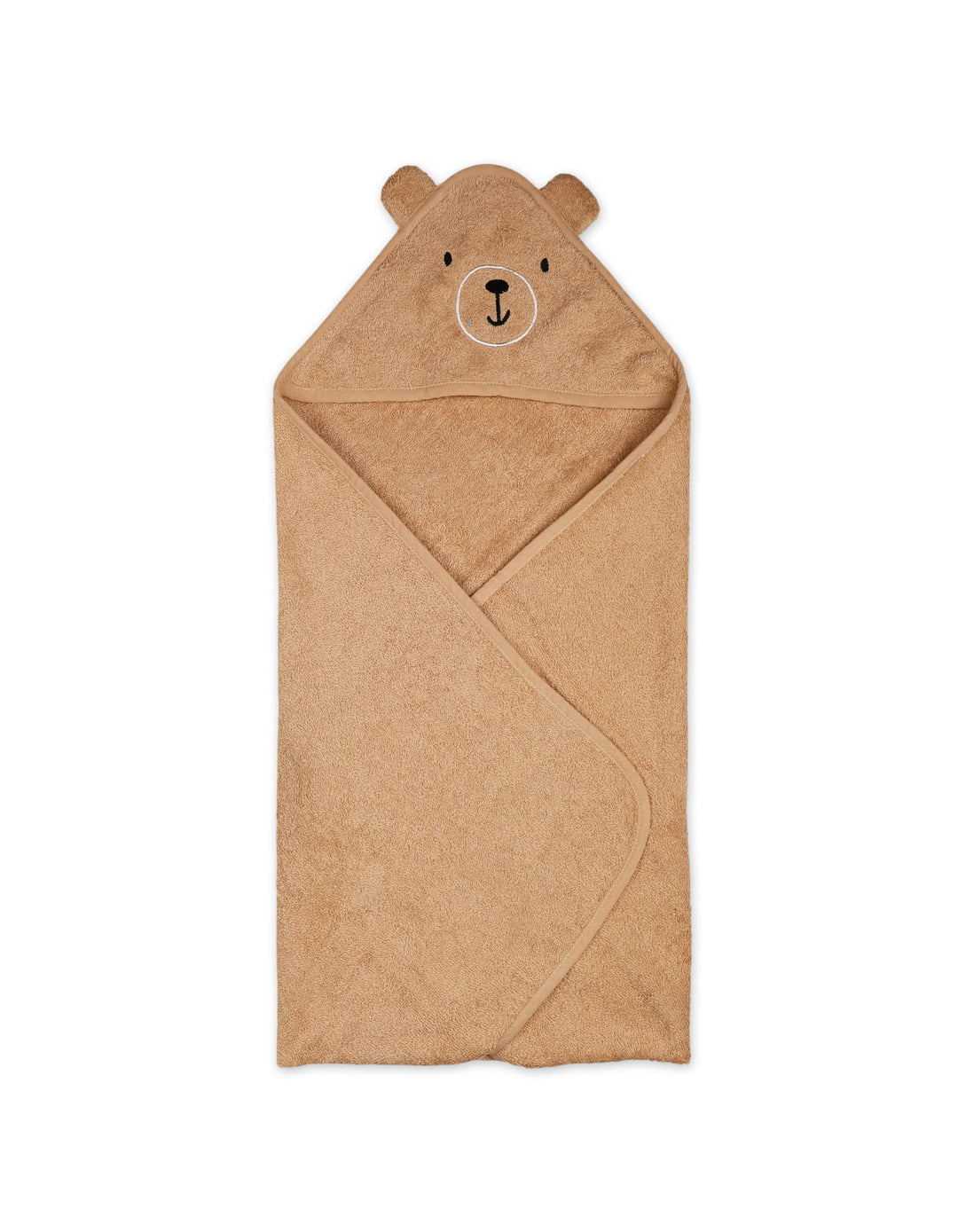 Baby Bath Towel Hooded Bambies Bear Brown at Zubaidas