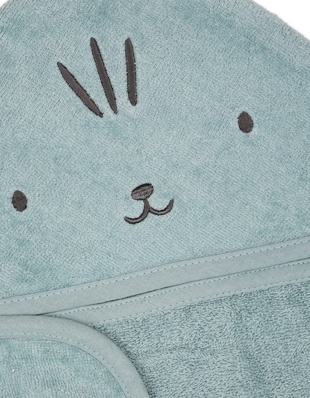 Baby Bath Towel Hooded Bambies Bunny Mint Green at Zubaidas Official Pakistan