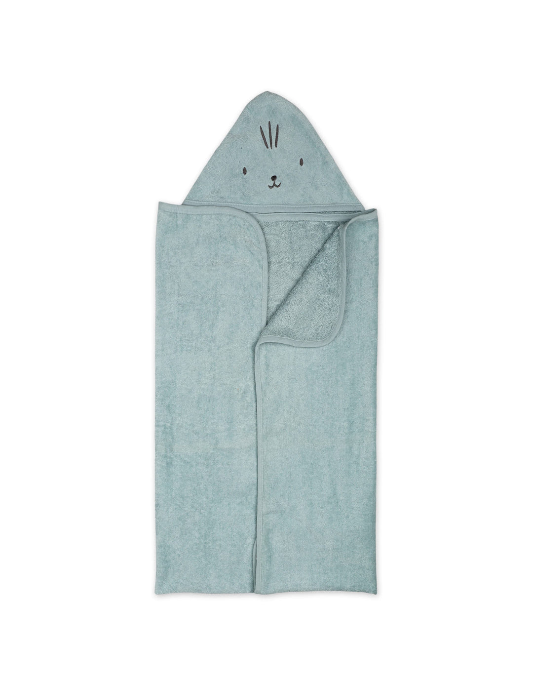 Baby Bath Towel Hooded Bambies Bunny Mint Green at Zubaidas