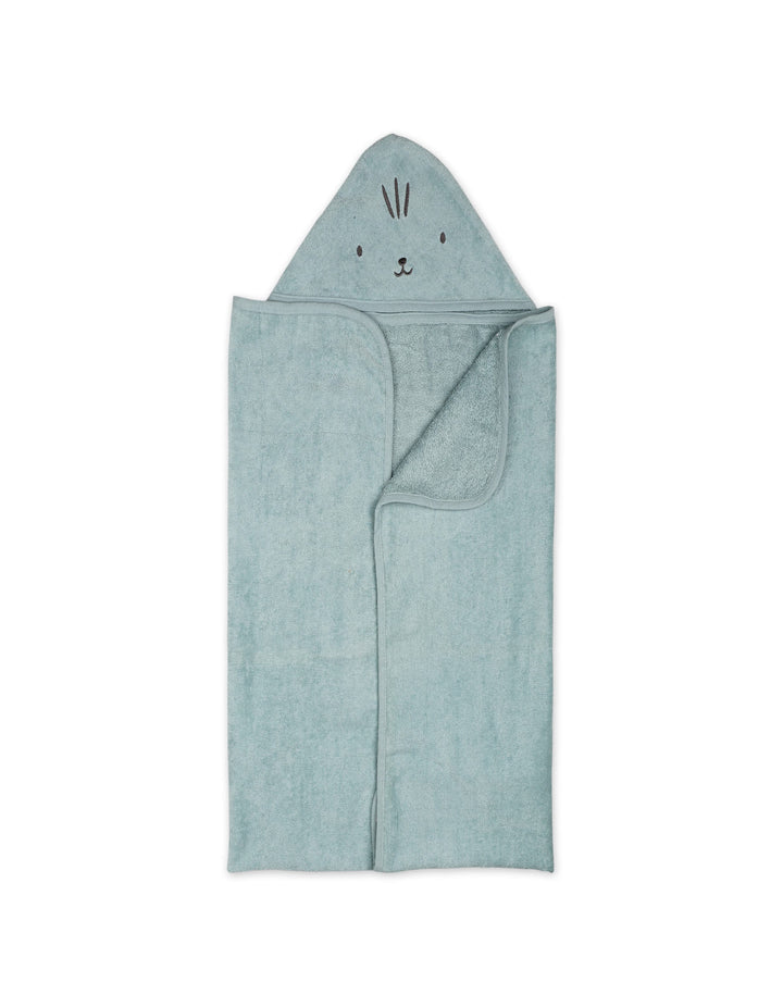 Baby Bath Towel Hooded Bambies Bunny Mint Green at Zubaidas