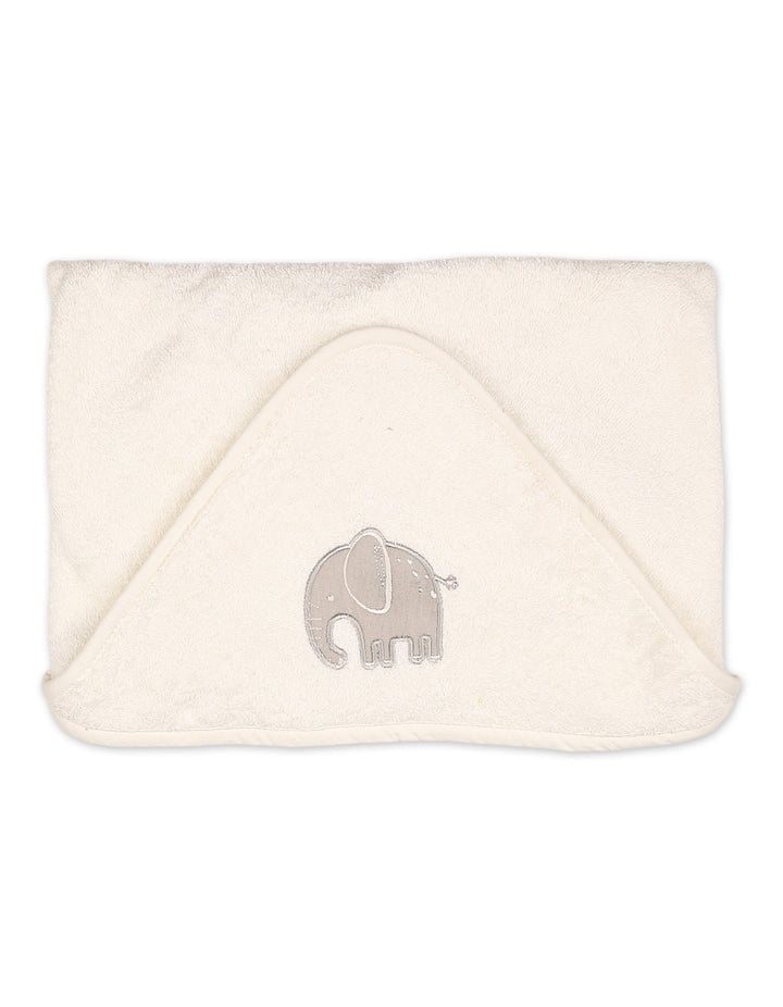Baby Bath Towel Hooded Bambies Elephant White at Zubaidas Online Pakistan