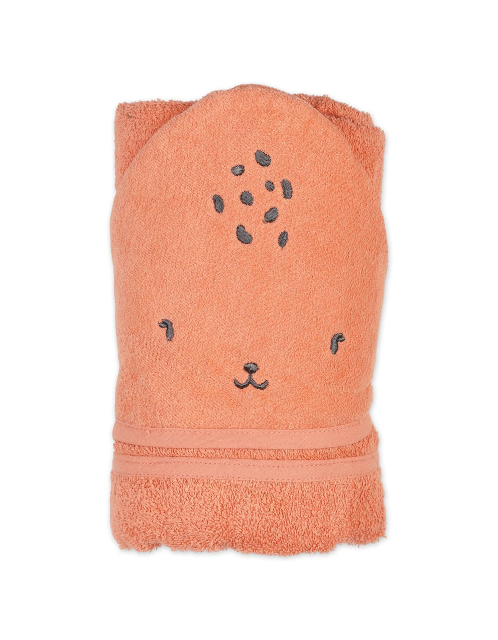 Baby Bath Towel Hooded Bambies Orange Large at Zubaidas Pakistan
