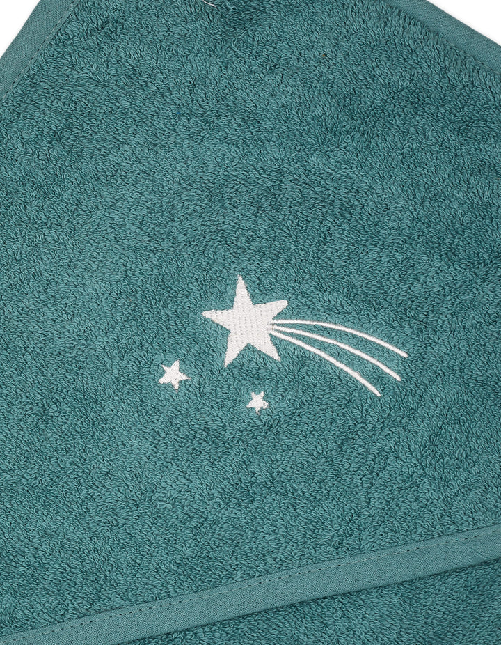 Baby Bath Towel Hooded Bambies Shooting Star Teal at Zubaidas Official Pakistan