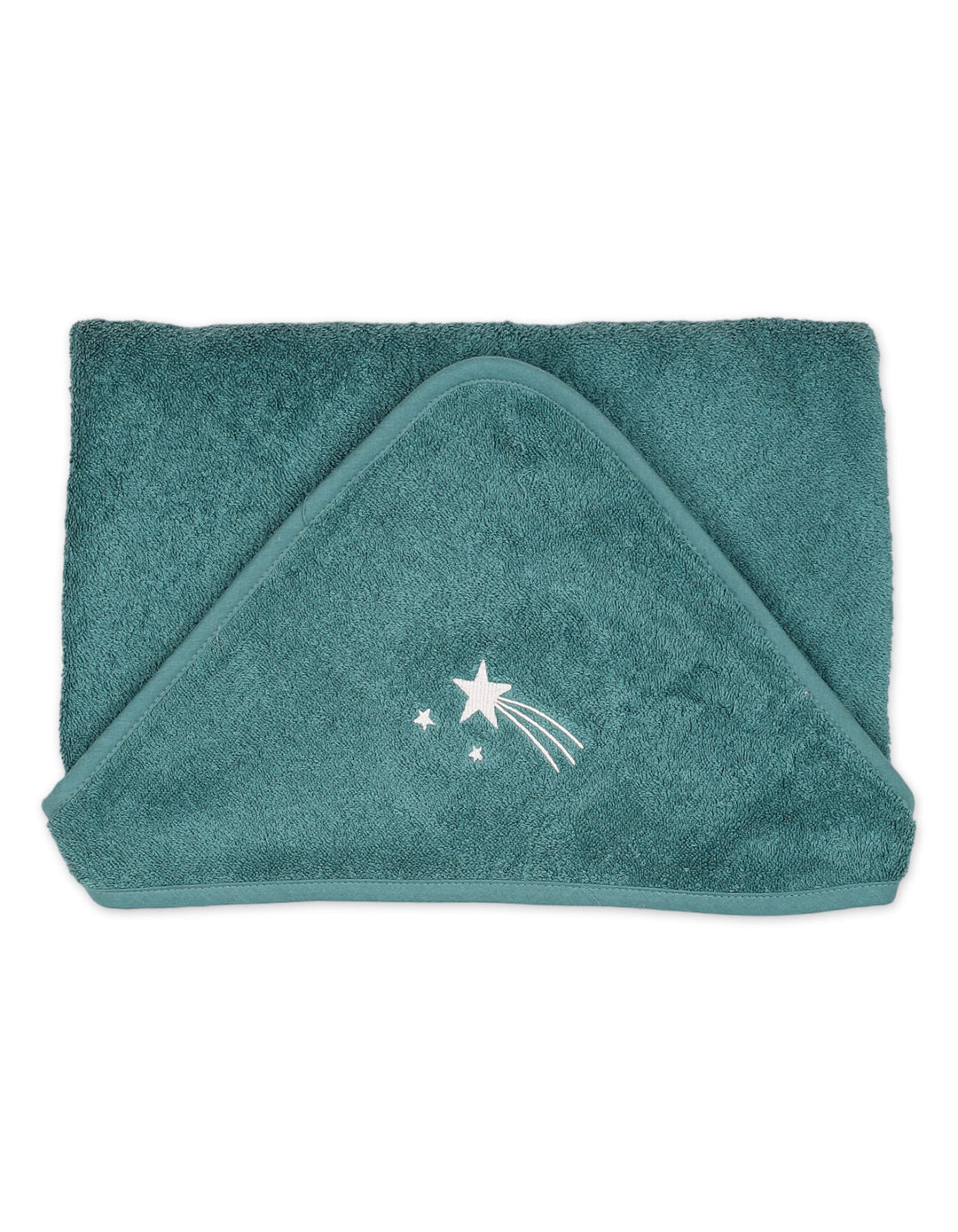 Baby Bath Towel Hooded Bambies Shooting Star Teal at Zubaidas Online Pakistan
