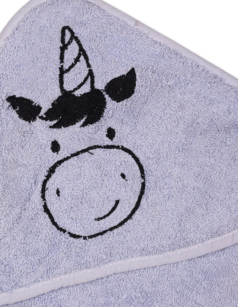 Baby Bath Towel Hooded Bambies Unicorn Light Grey at Zubaidas Official Pakistan