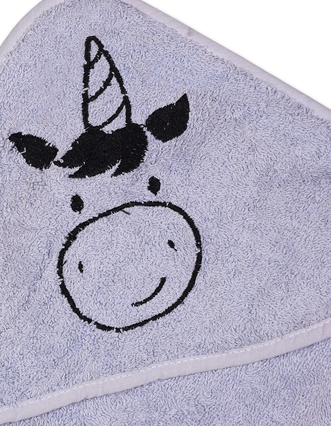 Baby Bath Towel Hooded Bambies Unicorn Light Grey at Zubaidas Official Pakistan