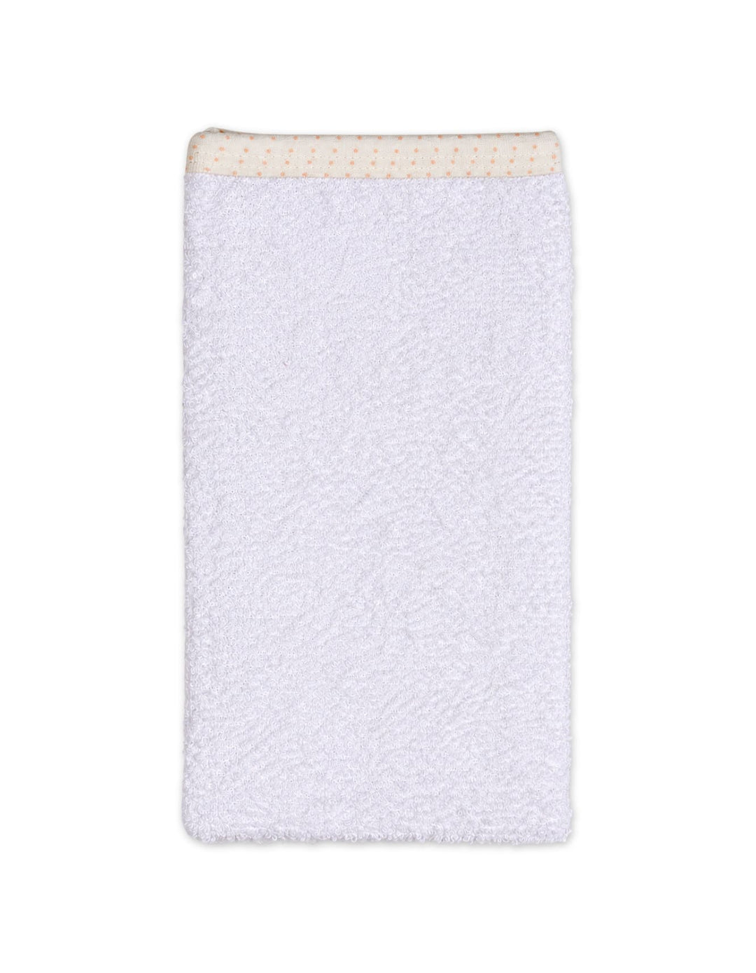 Baby Bath Towel Hooded Love and Heart White and Off White at Zubaidas Best Online Baby and Kids Store in Pakistan