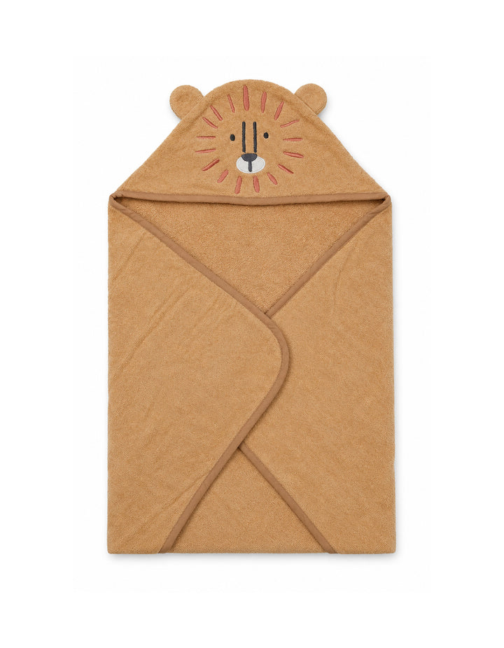 Baby Bath Towel Pack of 3 Lion and Sheep at Zubaidas Best Online Baby and Kids Store in Pakistan