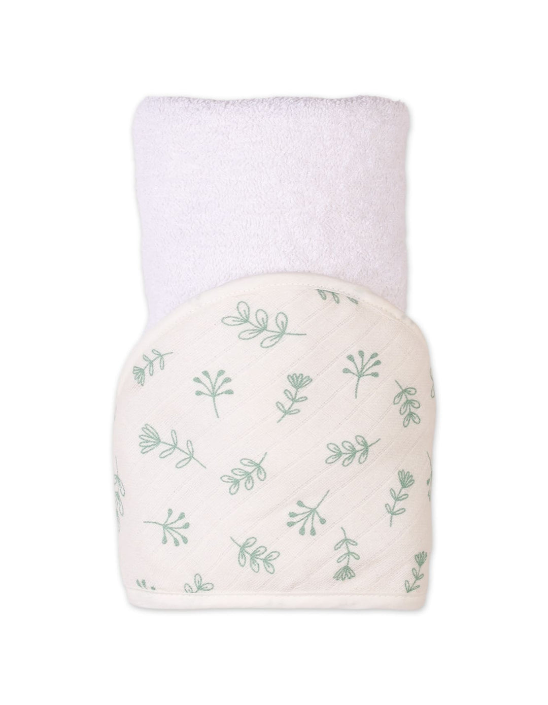 Baby Bath Towels Bambies Hooded Floral Cream at Zubaidas Offical