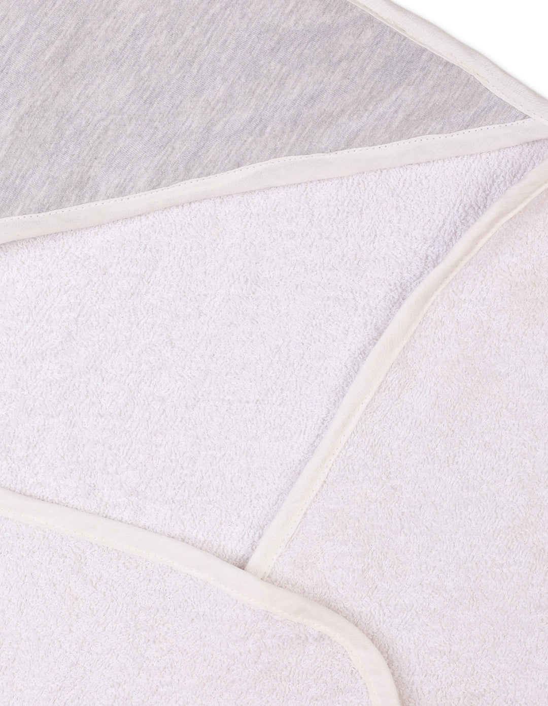Baby Bath Towels Hooded Bambies Grey and Cream at Zubaidas Pakistan