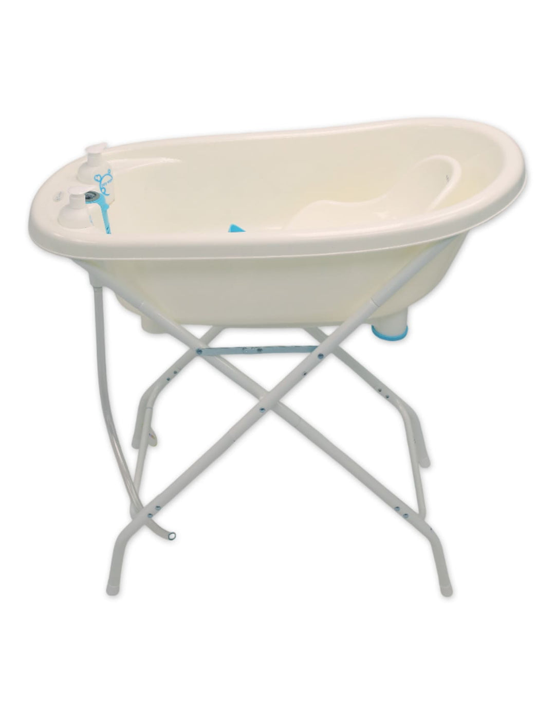 Baby Bath Tub with Stand Bambies Blue BB-BC-002 at Zubaidas