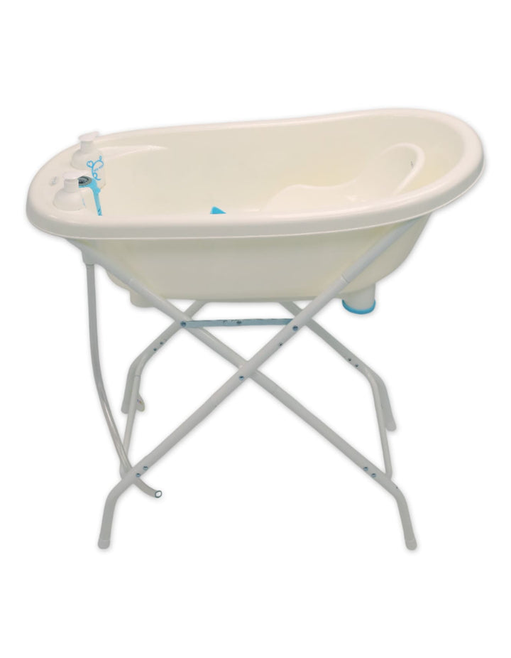 Baby Bath Tub with Stand Bambies Blue BB-BC-002 at Zubaidas