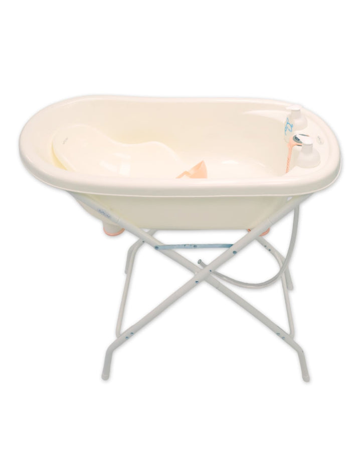 Baby Bath Tub with Stand Bambies Pink BB-BC-002 at Zubaidas
