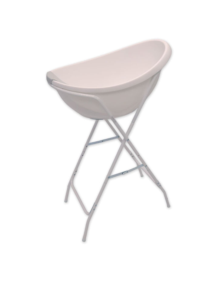 Baby Bath Tub with Stand Bambies White BB-BC-001 at Zubaidas