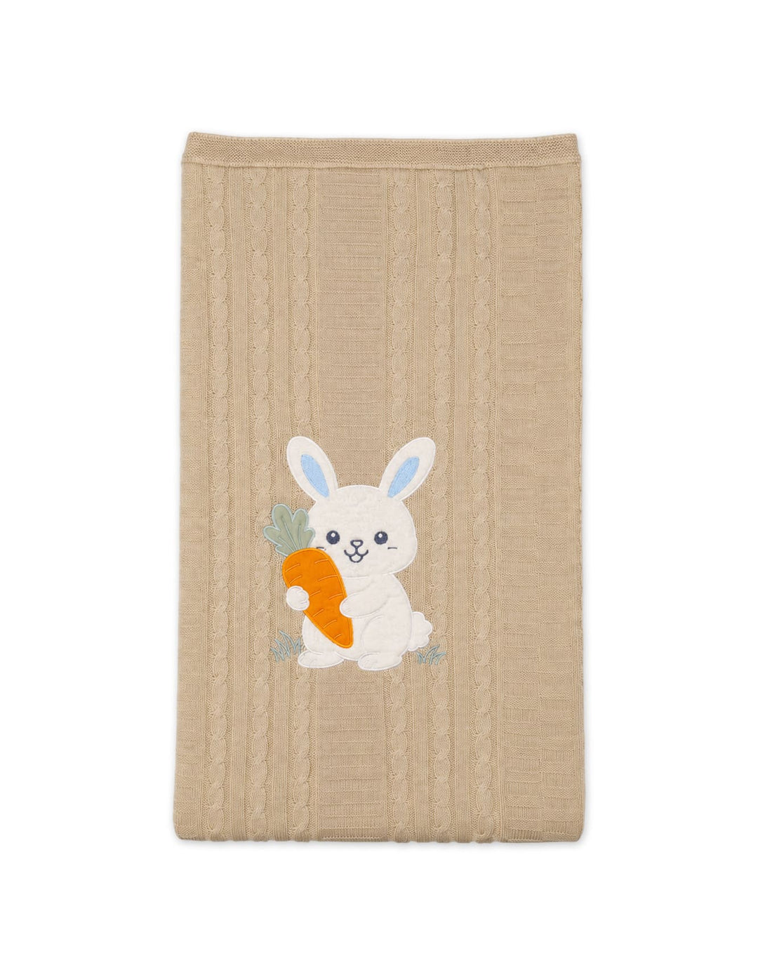 Baby Blanket Cute Bunny Applique Beige at Zubaidas Online Pakistan