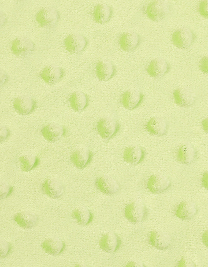 Baby Blanket Minky Dots Light Green at Zubaidas Official Pakistan