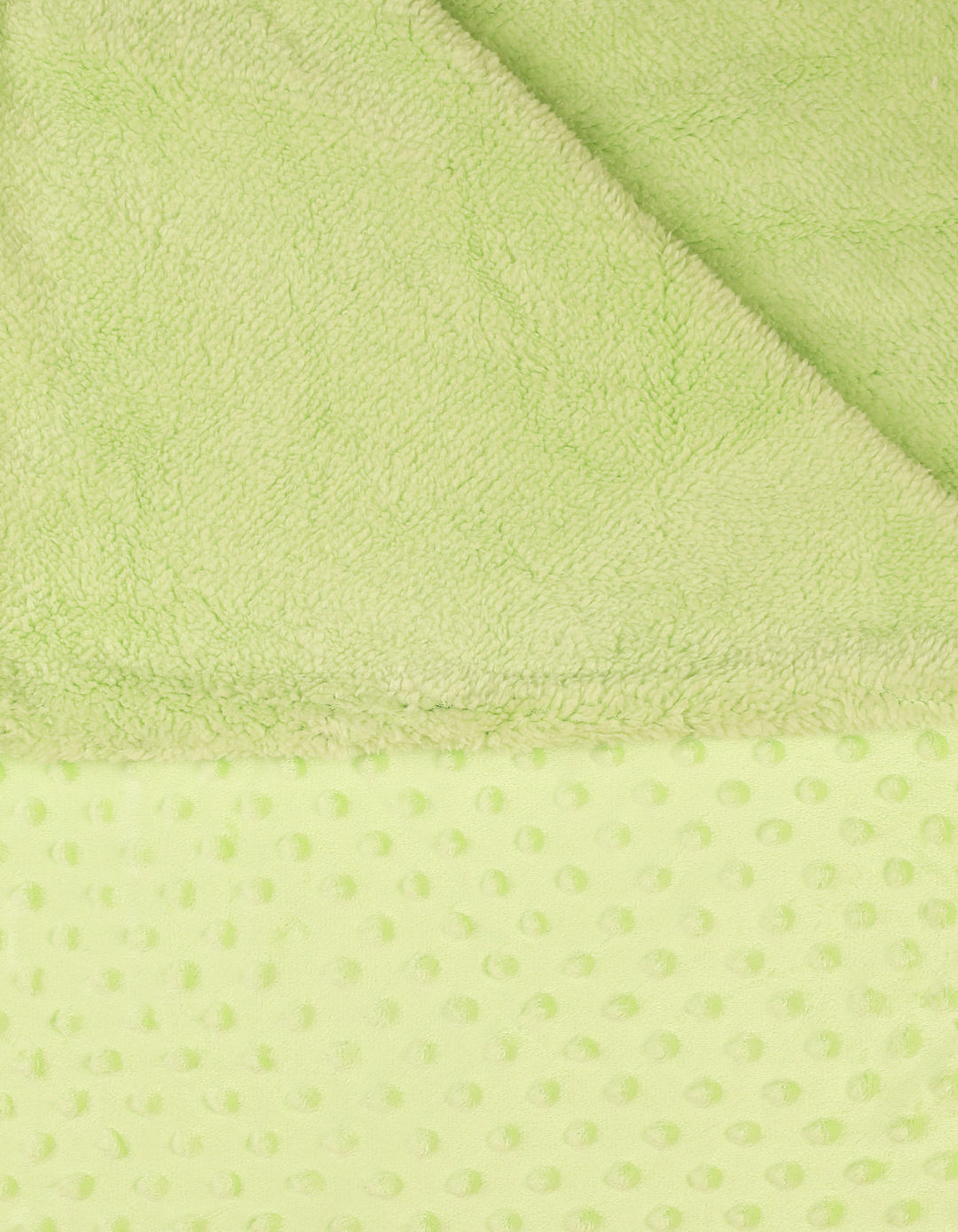 Baby Blanket Minky Dots Light Green at Zubaidas Online Pakistan