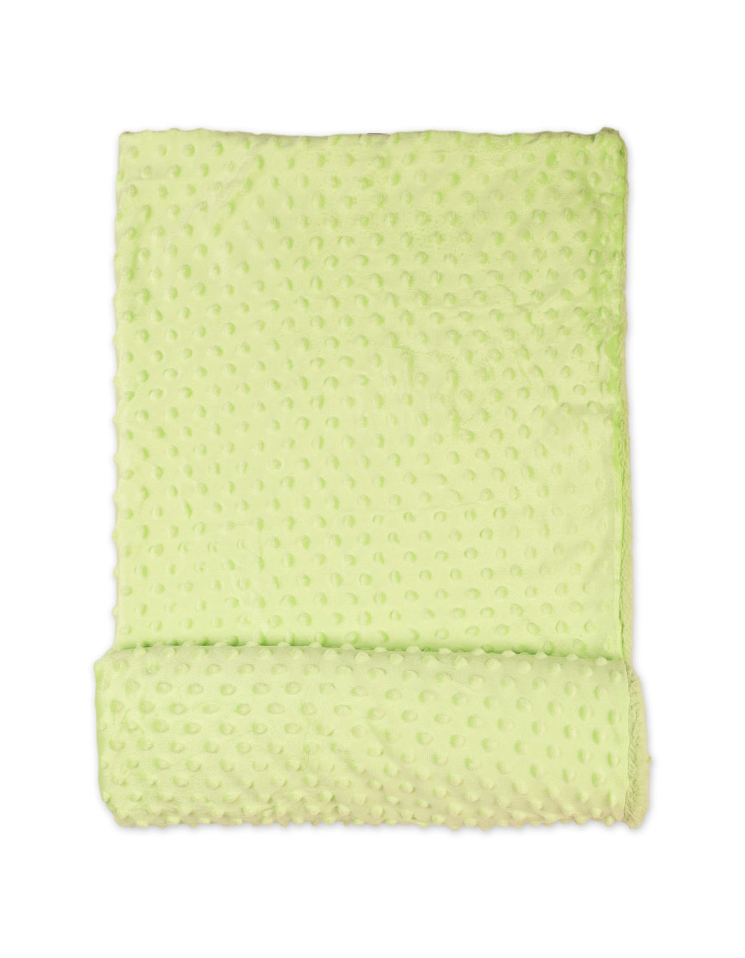 Baby Blanket Minky Dots Light Green at Zubaidas Best Online Baby and Kids Store in Pakistan