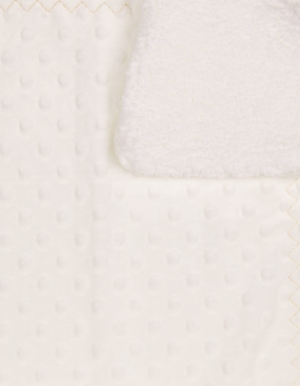 Baby Blanket Minky Dots Off White at Zubaidas Official Pakistan
