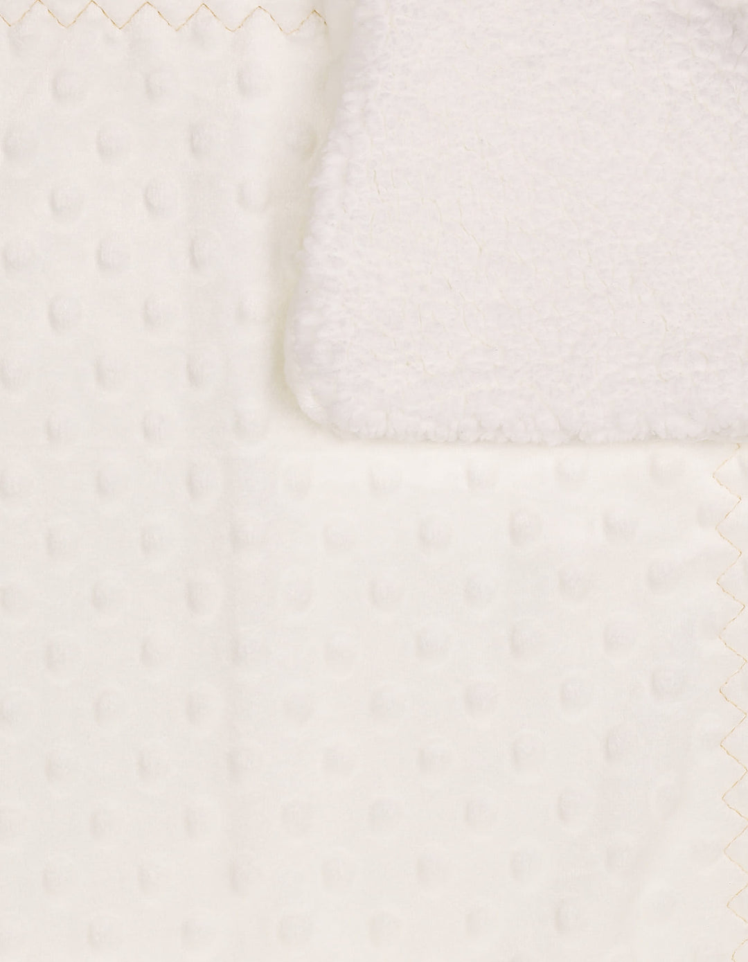 Baby Blanket Minky Dots Off White at Zubaidas Official Pakistan