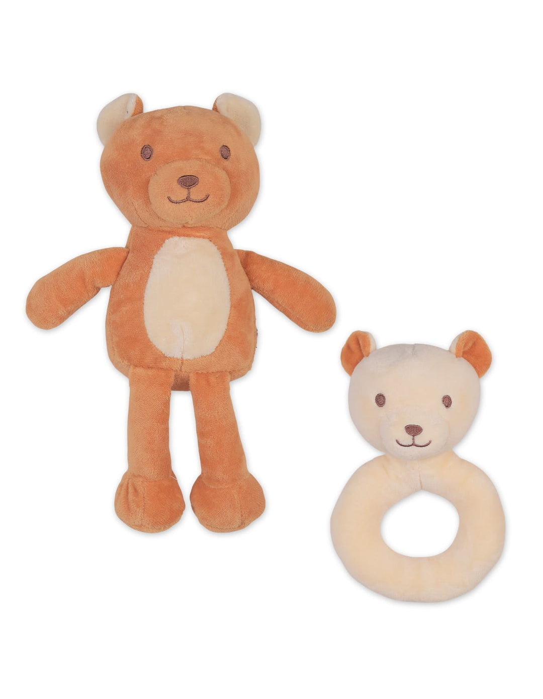 Baby Blanket Plush Rattle Toy Bear at Zubaidas