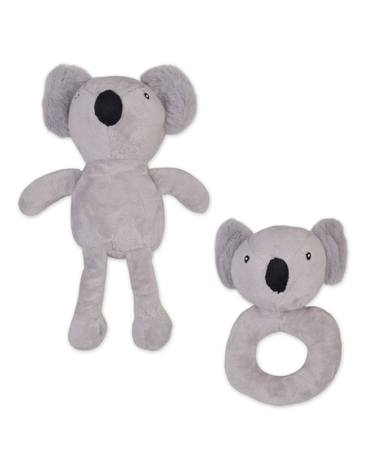 Baby Blanket Plush Rattle Toy Koala at Zubaidas