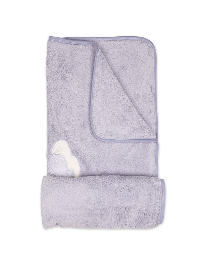 Baby Blanket Sleepy Elephant and Stars Grey at Zubaidas Online Pakistan