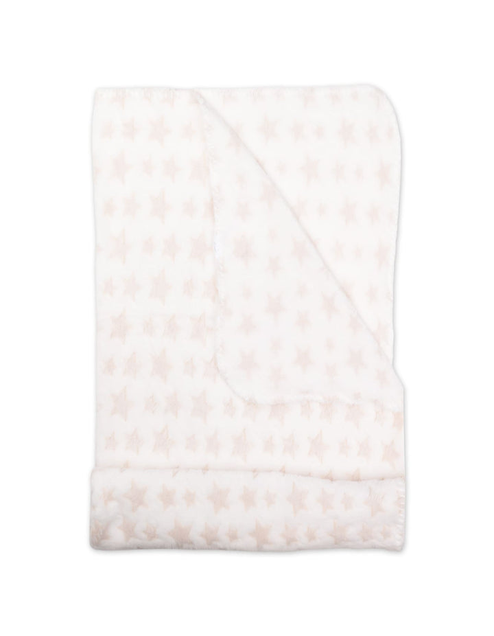 Baby Blanket with Soft Toy Bear Beige Stars at Zubaidas Official Pakistan