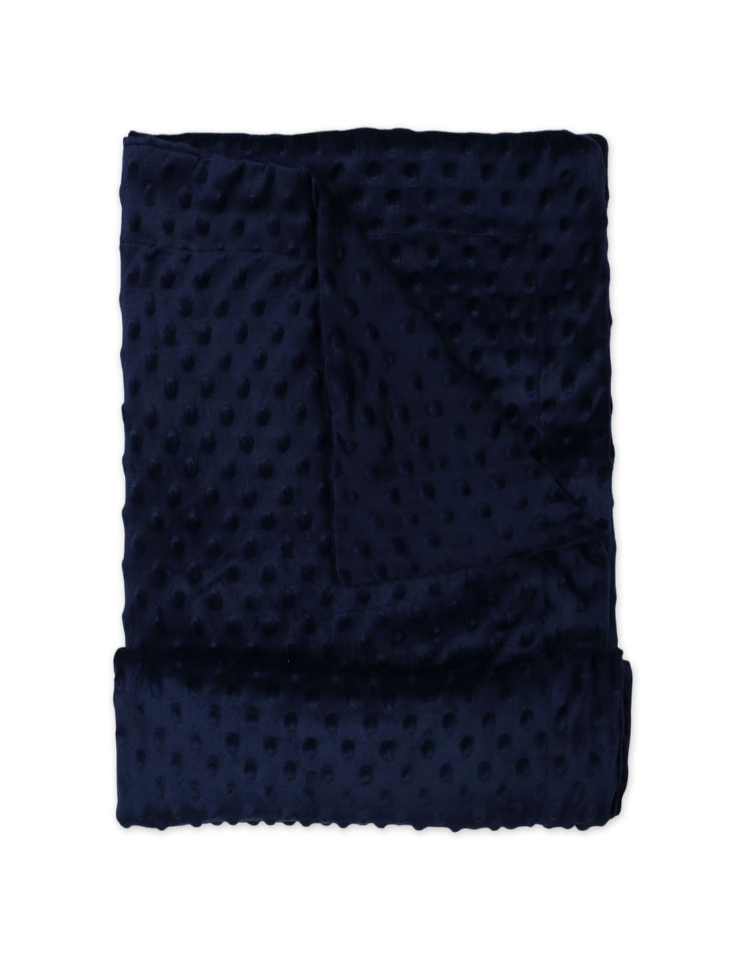 Baby Blankets Bambies Dotted Navy Blue at Zubaidas