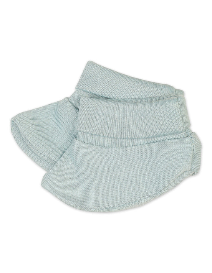Baby Booties Pack of 2 Bambies Marine Green and Printed White at Zubaidas Official Pakistan