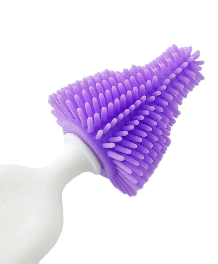 Baby Bottle and Nipple Cleaning Set Yellow and Purple at Zubaidas Best Online Baby and Kids Store in Pakistan