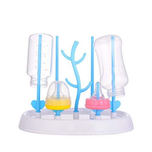 Baby Bottle Dryer Holder Blue and White at Zubaidas Official Pakistan