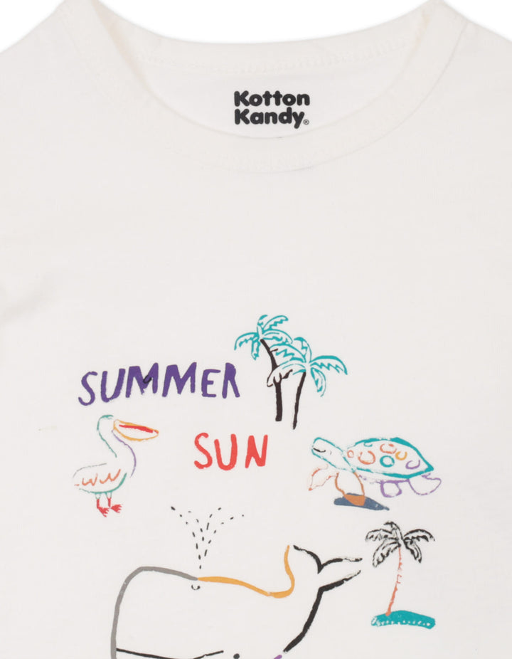 Baby Boy 2 Pcs Summer Outfit Summer Sun at Zubaidas Online  Pakistan