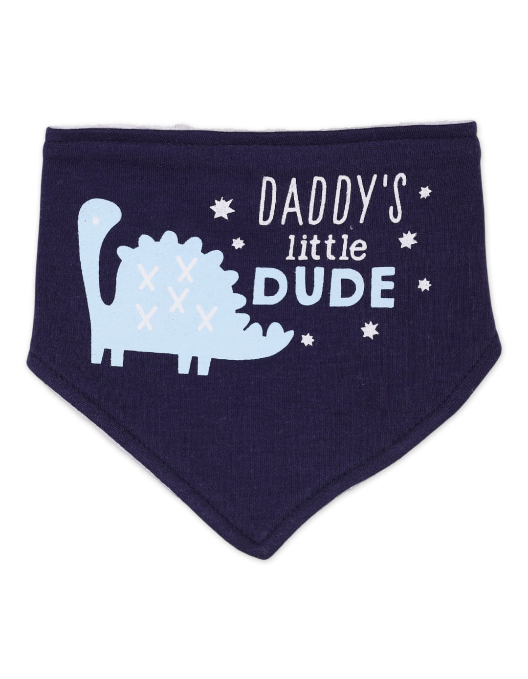 Baby Boy 3 Pcs Cap Bib and Socks Set Dino Print Navy at Zubaidas Official Pakistan