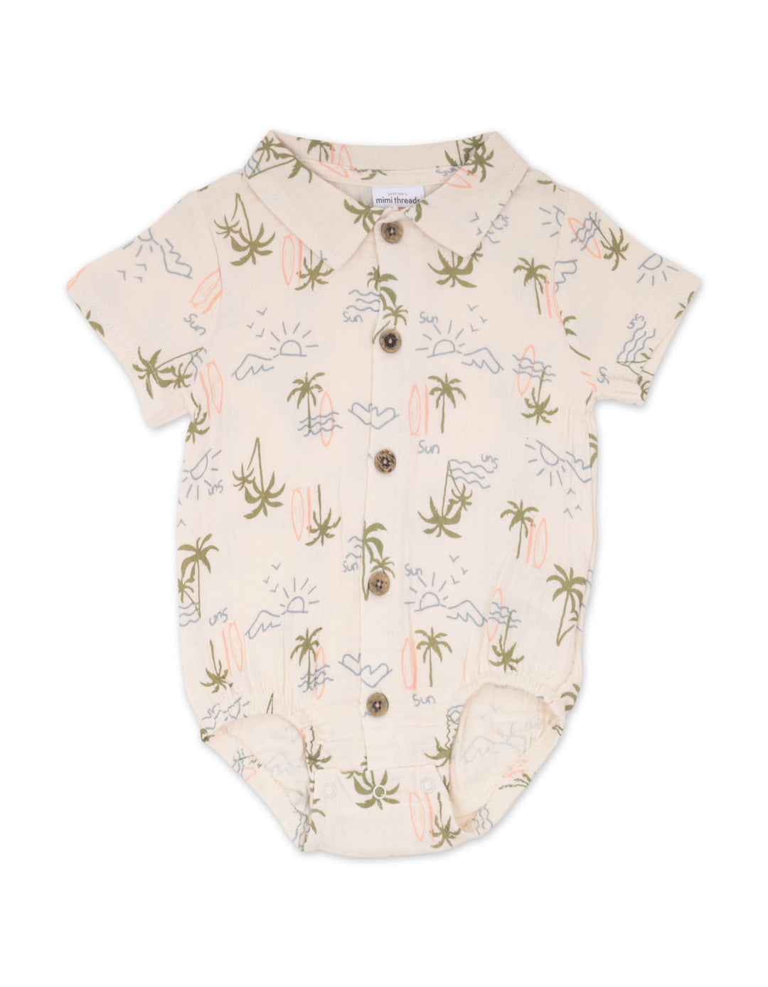 Baby Boy 3 Pcs Summer Outfit Beach Vibe at Zubaidas Official Pakistan