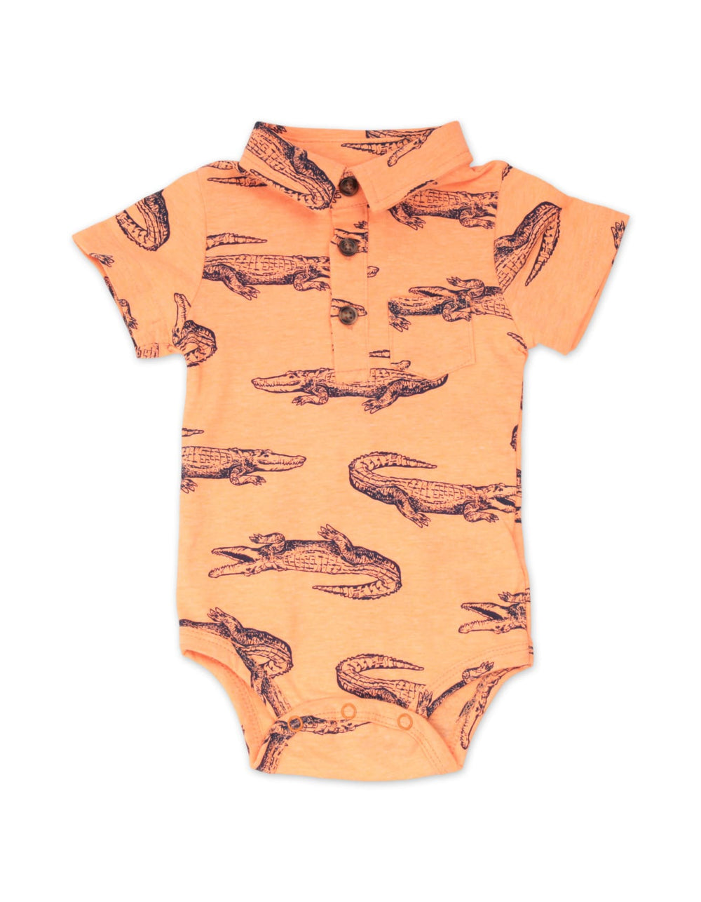 Baby Boy 4 Piece Suit Set Alligator Print at Zubaidas Official Pakistan