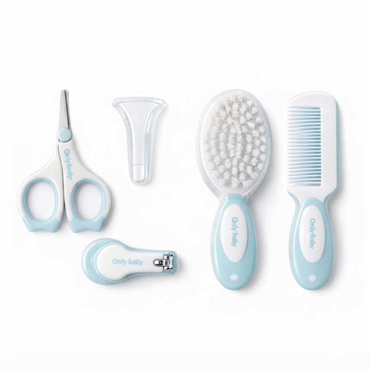 Baby Boy 4 Pieces Grooming Kit Blue at Zubaidas Official Pakistan