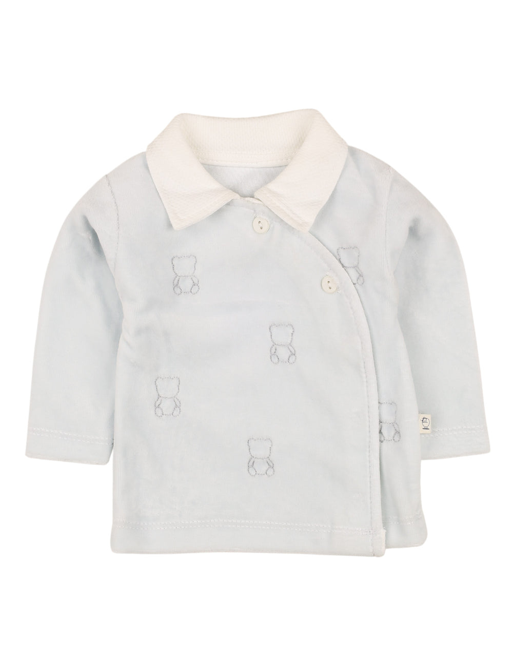Baby Boy 5 Pcs Clothing Gift Set Light Blue at Zubaidas Official Pakistan