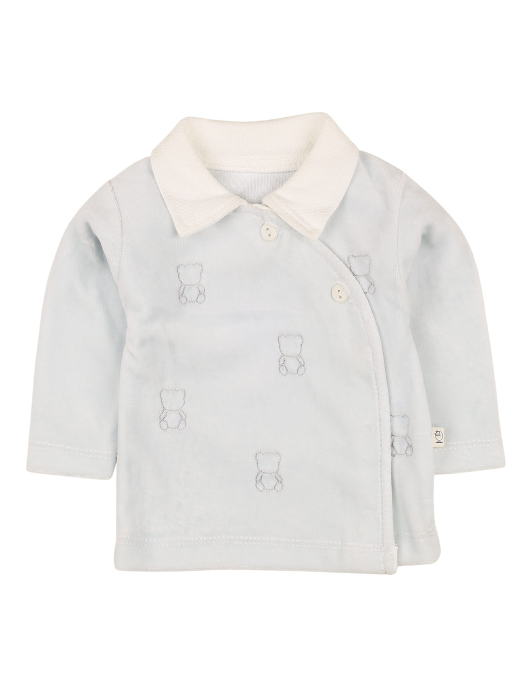Baby Boy 5 Pcs Clothing Gift Set Light Blue at Zubaidas Official Pakistan