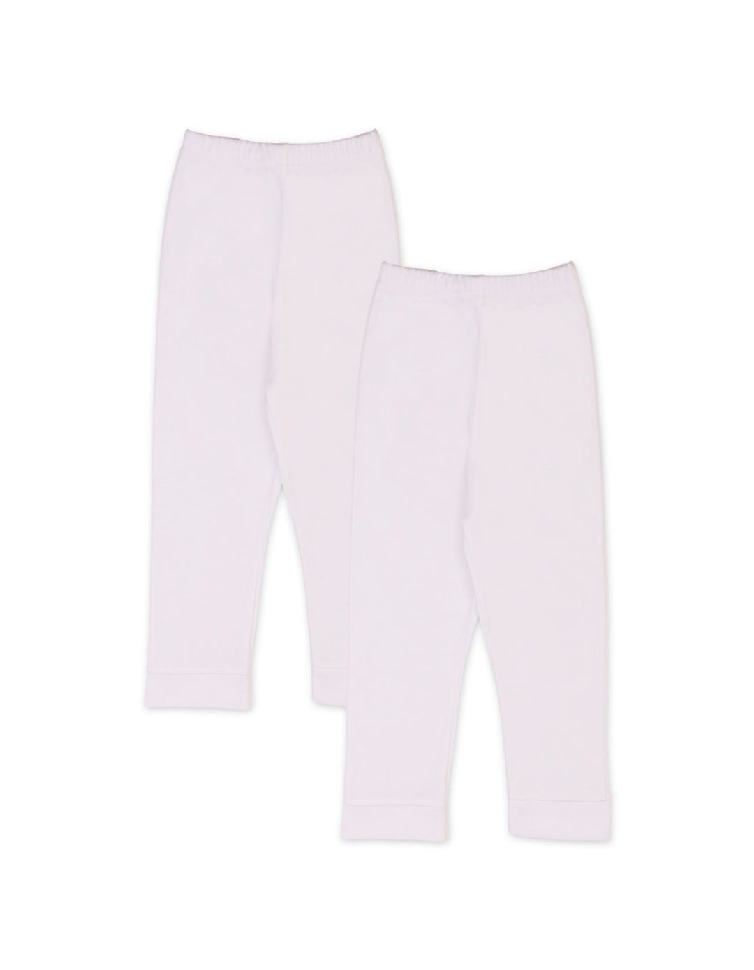 Baby Boy and Girl 2 Pieces Pajama Bambies White at Zubaidas