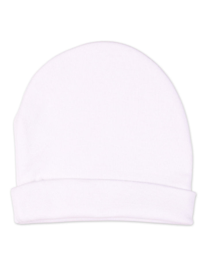 Baby Boy and Girl Cap 3 Pieces Bambies Plain White at Zubaidas Official Pakistan