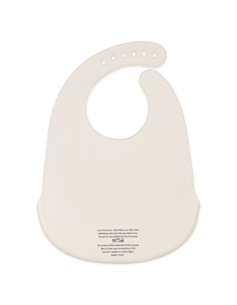 Baby Boy and Girl Silicon Bib Panda Cream at Zubaidas Official Pakistan