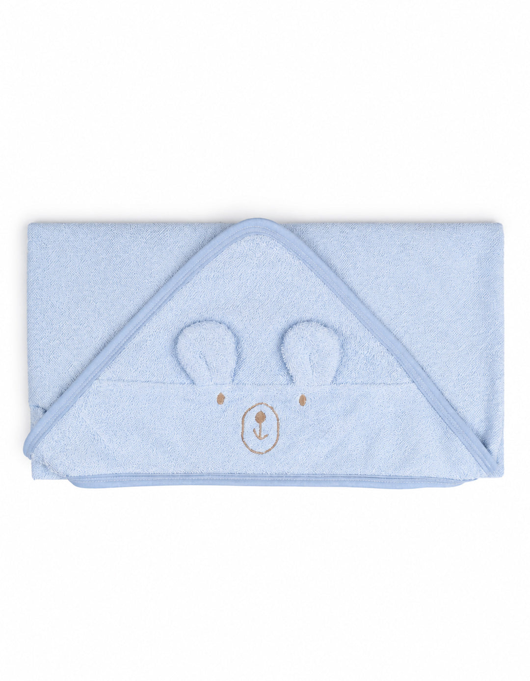 Baby Boy Bath Towel Hooded Bear Light Blue at Zubaidas Best Online Baby and Kids Store in Pakistan