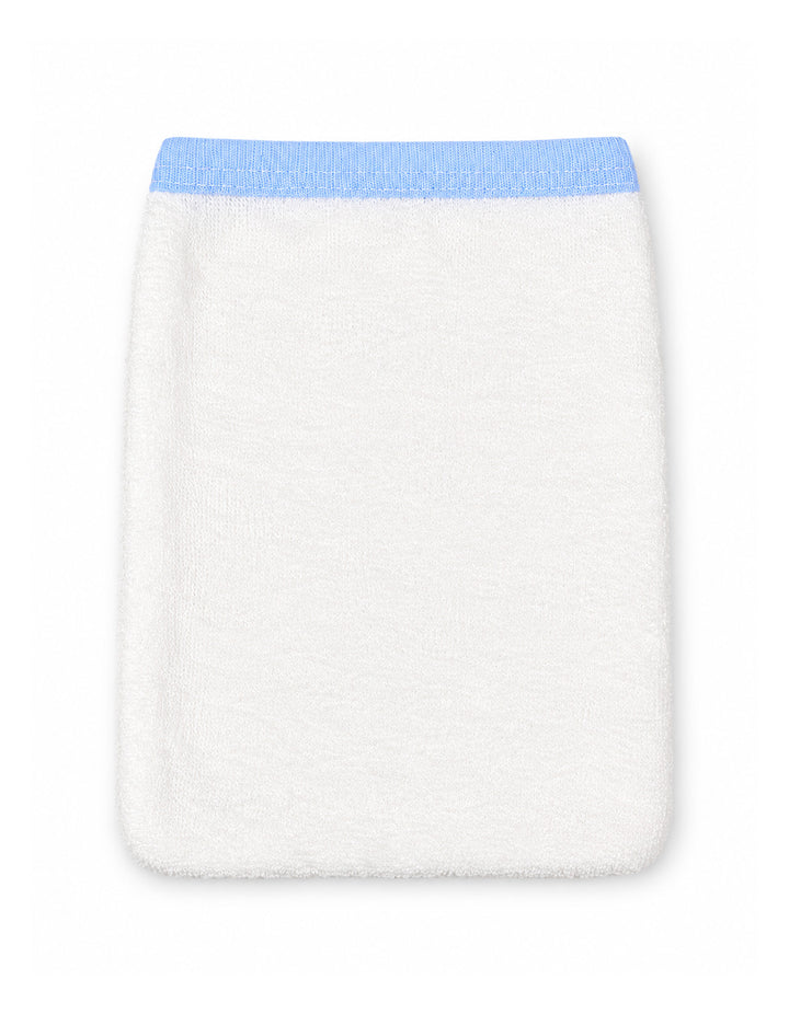 Baby Boy Bath Towel Hooded Rainbow White and Blue at Zubaidas Best Online Baby and Kids Shop in Pakistan